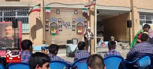 یادواره شهدای دانش آموز یادو خاطره شهدای مقاومت جنگ12روزه در چالشتر