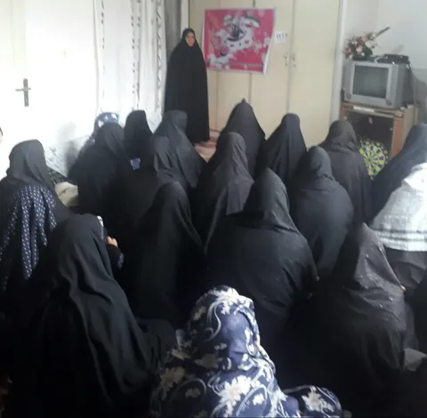 مراسم گرامیداشت هفته بسیج  در روستای زرجین شهرستان تفرش