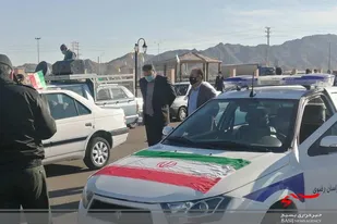 راهپیمایی خودرویی 22 بهمن ماه در شهرستان بجستان