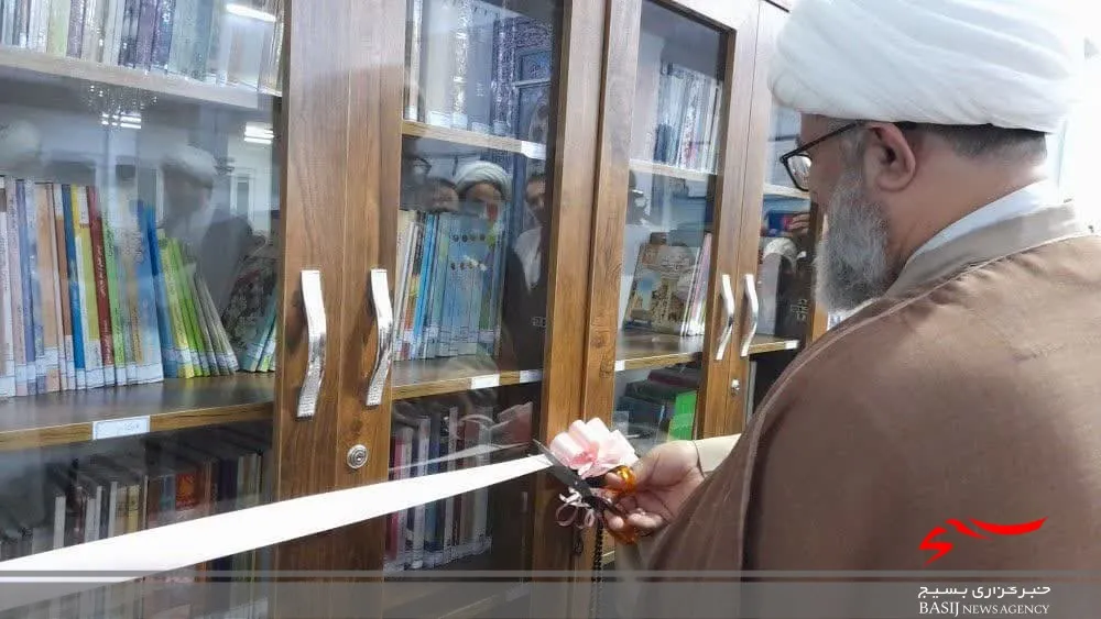 کتابخانه شهید نبی لو در محله سه پردیسان افتتاح شد