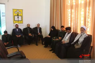 دیداردانش آموزان با امام جمعه شهرکرد