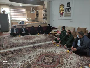 دیدار مسئولان بسیج دانش آموزی و فرهنگیان شاهرود با خانواده شهدا+ تصاویر