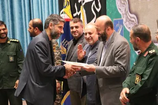 تجلیل از فرماندهان موفق پایگاههای مقاومت بسیج ادارات استان