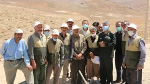 طرح محرومیت زدایی در روستای ارجنک
