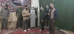 نظارت و سرکشی از پایگاه ولیعصر(عج)