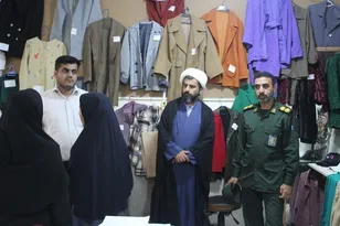 برگزاری نمایشگاه صنایع دستی در مدرسه حضرت معصومه(س) دلوار