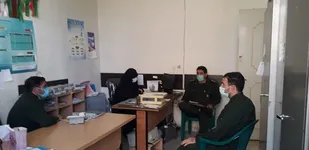 حضور بازرسان ستاد مرکزی در حوزه عصمتیه ناحیه مرکزی یزد