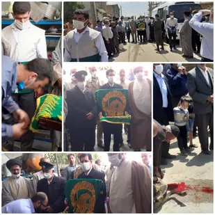 حضور خادمین آستان قدس رضوی در روستای اردلان شهرستان آوج