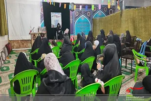 نشست تبیینی با موضوع حجاب و عفاف  در محله اسلامی کریم اهل بیت (ع) سرخه برگزار شد