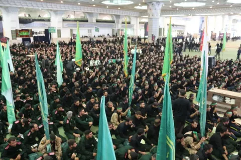 دسته‌های عزاداری سپاه تهران بزرگ در اجتماع بزرگ نیروهای مسلح