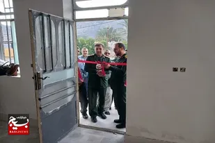 ساخت خانه برای یک خانواده نیازمند توسط گروه جهادی در کازرون
