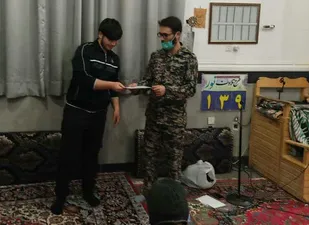 جلسه توجیهی گشت عملیاتی محله محور در پایگاه بسیج امام هادی(ع)