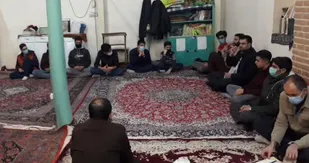 برگزاری جلسه حلقه صالحین در پایگاه بسیج شهید مقیمی