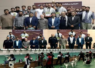 نایب قهرمانی تیم تیراندازی باشگاه مقاوت بسیج استان ایلام