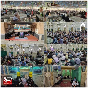 برگزاری باشکوه مراسم دعای عرفه در بهبهان؛ تجلی وحدت و ایمان در کنار قبور شهدا و امام&zwnj;زادگان