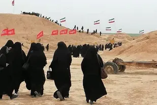 اعزام اولین کاروان راهیان نور خواهر دانش آموز شهرستان لامرد