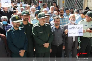 خروش انقلابی مردم در محکومیت اقدامات هنجارشکنانه آشوبگران