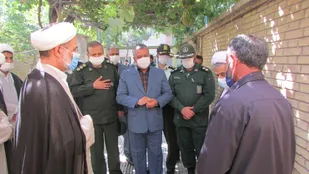 دیدار مسئولان، فرماندهان نظامی و انتظامی شاهرود با خانواده شهدا+ تصاویر