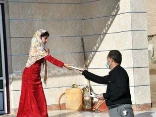 تورزیع بیست هزار ماسک در روستاهای محروم