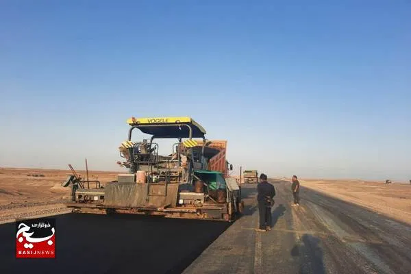 عملیات آسفالت قطعه سه بزرگراه زابل_ زاهدان آغاز شد