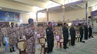 مراسم عزاداری ماه محرم در تیپ 48 فتح برگزار شد +( تصاویر)