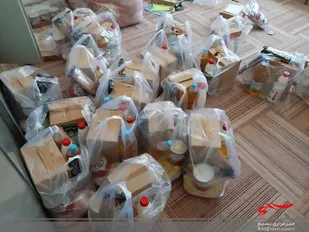 برگزاری پنجمین مرحله توزیع کمک&zwnj;های مومنانه پایگاه محدثه بهار بین نیازمندان