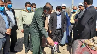 آبرسانی به محرومترین روستادر عنبرآباد