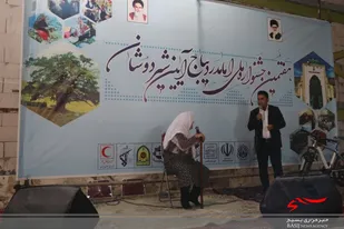 هفتمین جشنواره ملی امامدر دیباج آیین شیردوشان برگزار شد