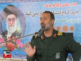 عزم ملت ایران در برابر رژیم صهیونیستی/ سردار عمومهدی از روحیه مقاومت می‌گوید