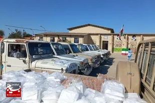 خدمت&zwnj;رسانی گروه&zwnj;های جهادی بسیج به روستاهای سیل&zwnj;زده در دشتیاری