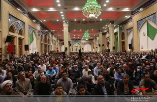 اجتماع امام رضایی ها در روضه اخت الرضا و یادبود شهدای مظلوم حرم شاهچراغ برگزار شد