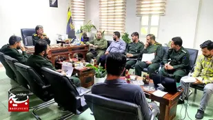نشست هم اندیشی مسئولان ناحیه مقاومت نظرآباد و سازمان بسیج سازندگی البرز برگزار شد