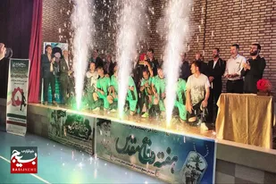 صدرنشینی پایگاه بسیج شرکت گاز در جام شهدای کارمند استان همدان