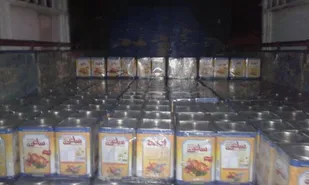 کشف بیش از ۳ تن روغن نباتی احتکار شده در قم توسط ضابطین بسیج
