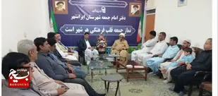 دیدار با امام جمعه ایرانشهر به مناسبت هفته امور تربیتی