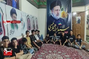 برگزاری کلاس فضای مجازی با حضور نوجوانان بسیجی
