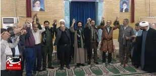 حمایت و اعلام همبستگی سران عشایر شوش از نیروهای مسلح ایران&nbsp;
