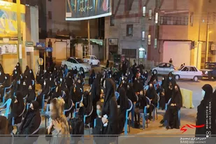اقامه مراسم عزا در شب سوم محرم در سرخه انجام شد