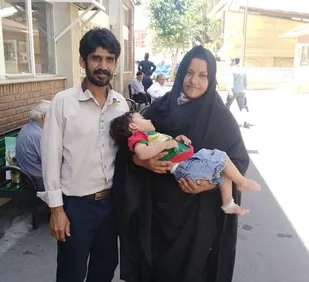 تامین هزینه درمان کودک سقوط کرده از ساختمان