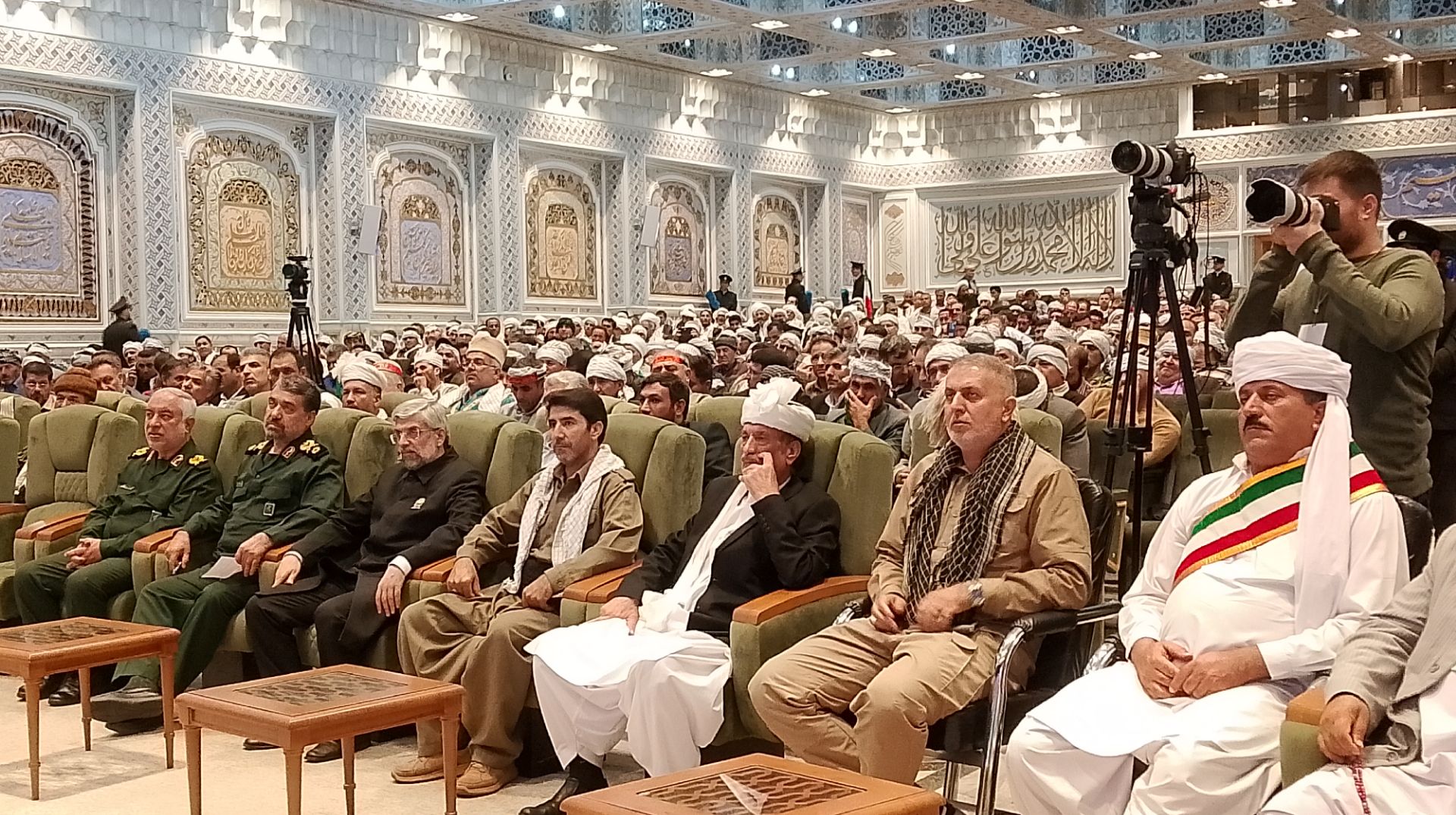 حضور بسیجیان عشایر تایباد در یادواره شهدای عشایری