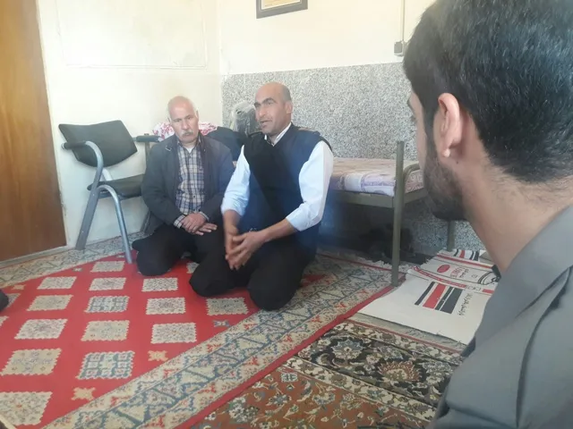 تجلیل بسیجیان غرب شهرکرد از مقام شهدای آتش نشان