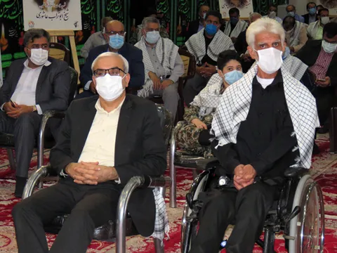 مراسم نکوداشت رزمندگان دفاع مقدس در استان بوشهر + تصاویر
