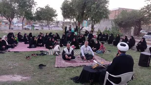 خدمت در چایخانه امام رضایی(ع)