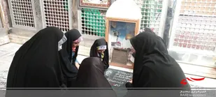 تجدید میثاق بسیجیان پایگاه شهید مغفوری با شهداء به مناسبت هفته بسیج