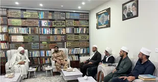 دیدار فرمانده جدید سپاه جوانرود با امام جمعه شهرستان
