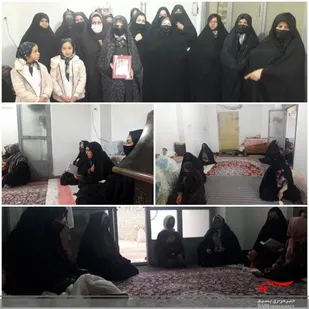 دیدار با خانواده شهید پژم