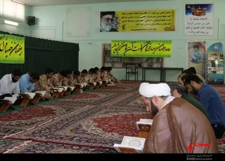 برنامه های ماه مبارک رمضان ناحیه شاهین شهر و میمه افتتاح شد