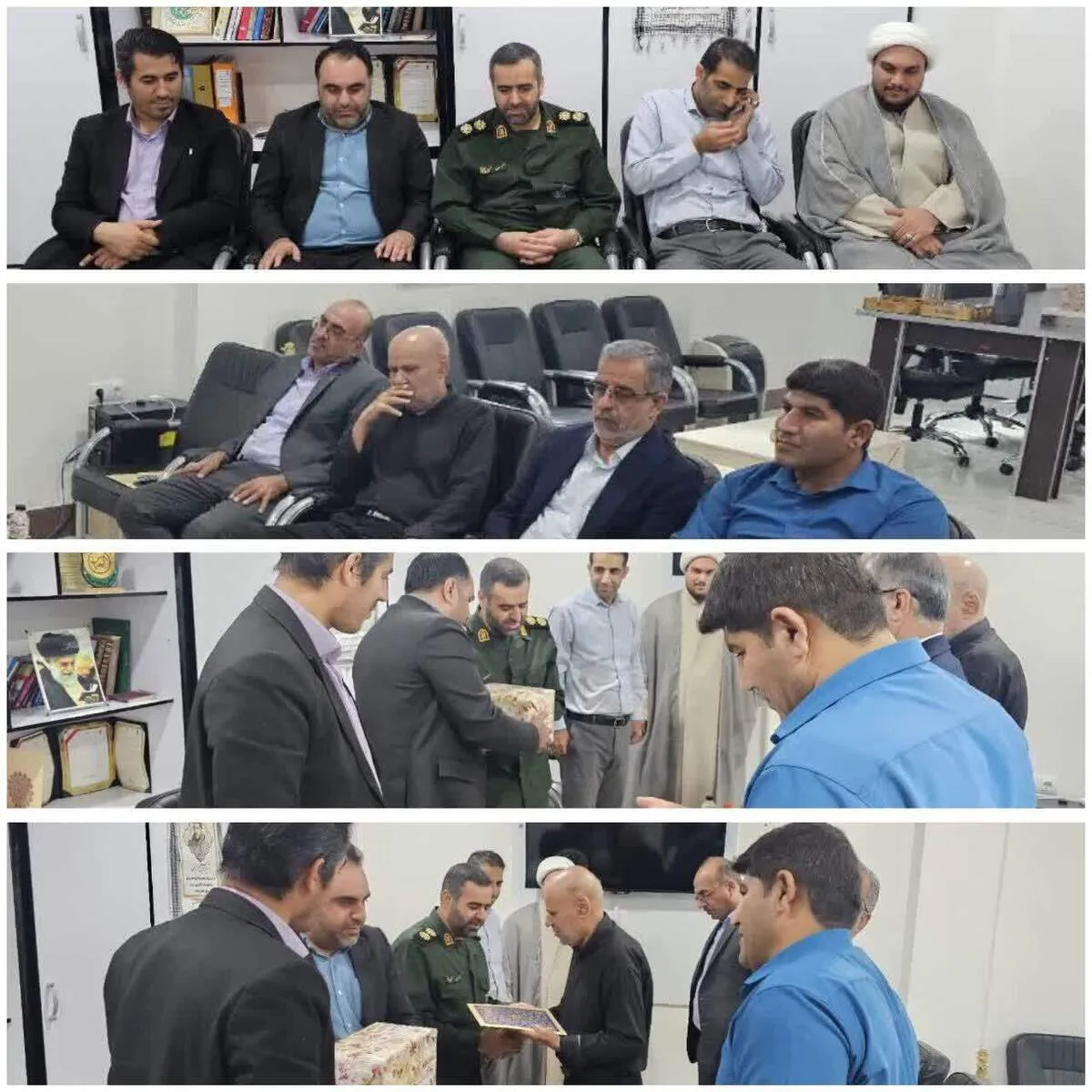 گرامیداشت هفته دفاع مقدس در آغاجاری با حضور مسئولان