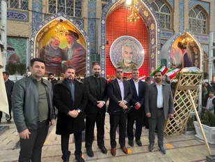 تجدید میثاق مسولان فدراسیون رزمی با شهید حاج قاسم سلیمانی