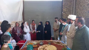 جشنواره غذای سالم در روستای آکوجان برگزار شد